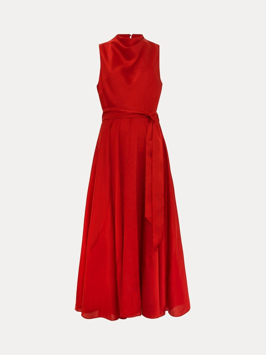 Phase Eight - Jasleen Satin Dress (Size 12) - New