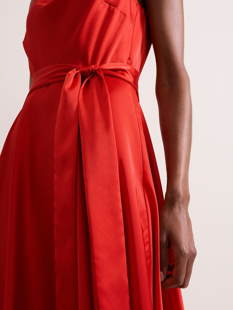 Phase Eight - Jasleen Satin Dress (Size 12) - New