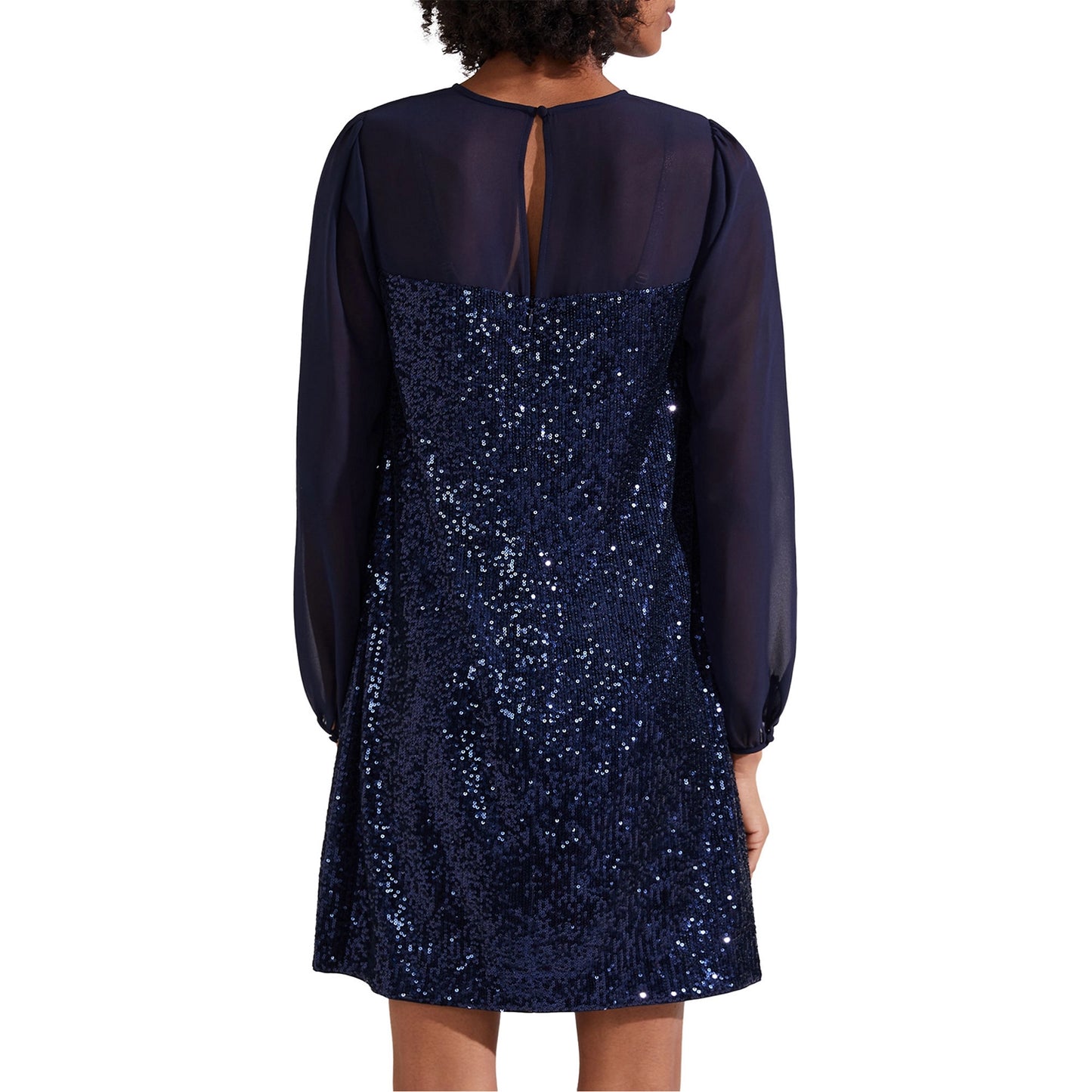 Hobbs - Zariah Sequin Embellished Mini Dress (Size 12) - Like New
